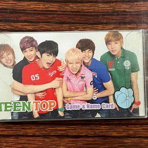 Kpop Teen Top Name Card Set & EXITO Album Photo cards